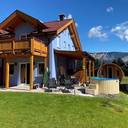 Вилла Casa Blu Kaernten - One Holiday In Three Countries - Cold&Hottub, Sauna - Piste Арнольдштайн Экстерьер фото