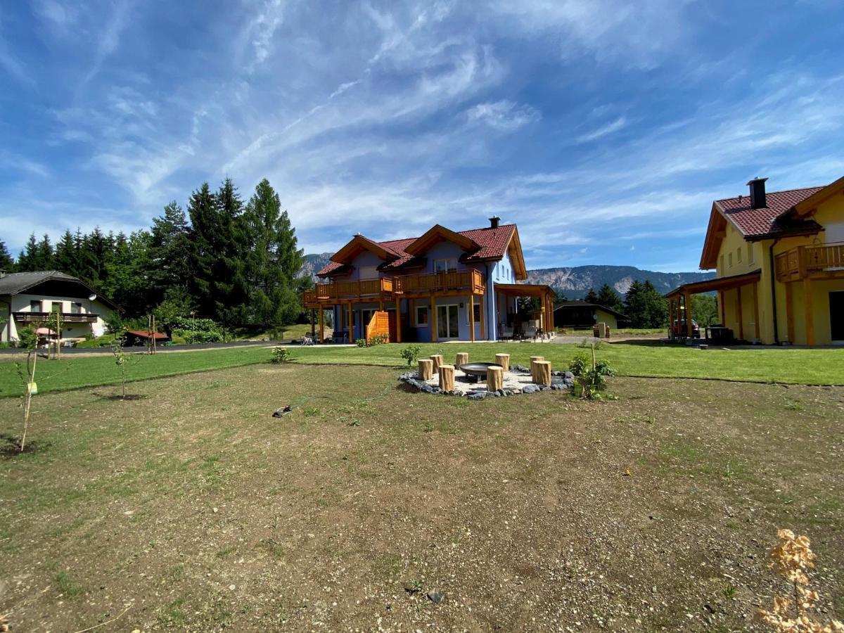 Вилла Casa Blu Kaernten - One Holiday In Three Countries - Cold&Hottub, Sauna - Piste Арнольдштайн Экстерьер фото