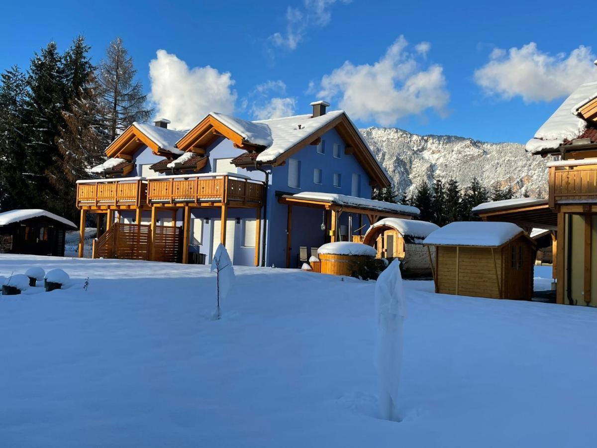 Вилла Casa Blu Kaernten - One Holiday In Three Countries - Cold&Hottub, Sauna - Piste Арнольдштайн Экстерьер фото